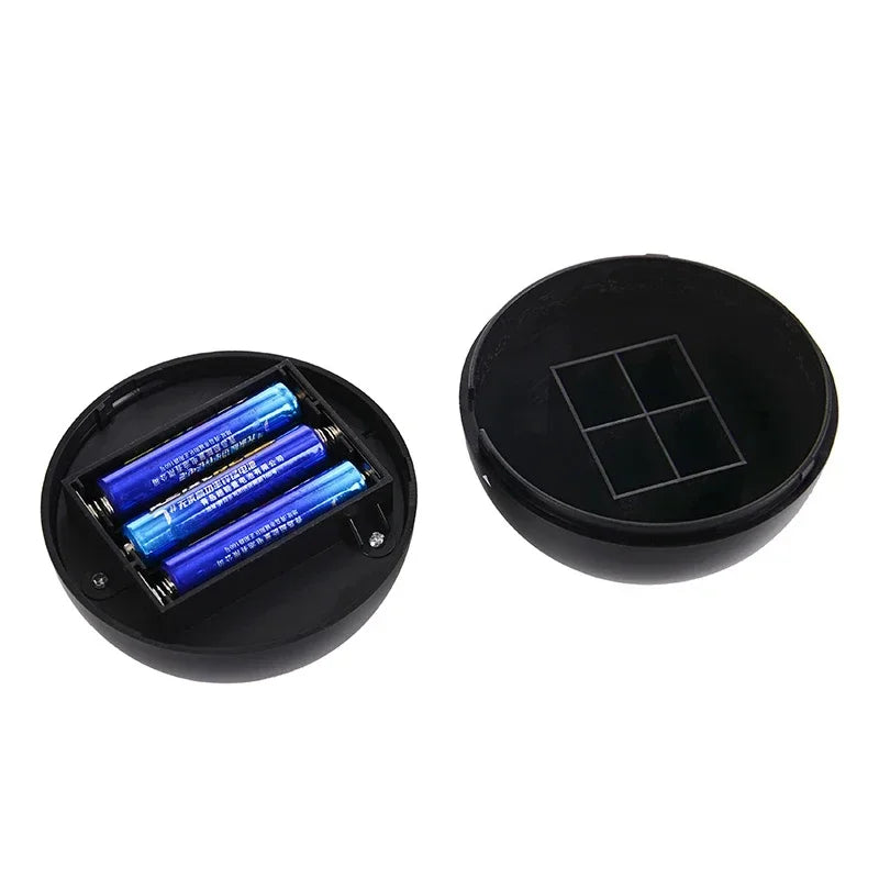 Wireless LED spotlight with motion detector