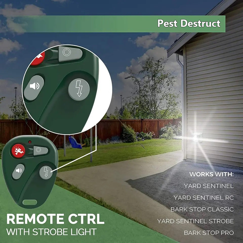Ultrasonic Bird Repeller for Woodpeckers Outdoor Pest