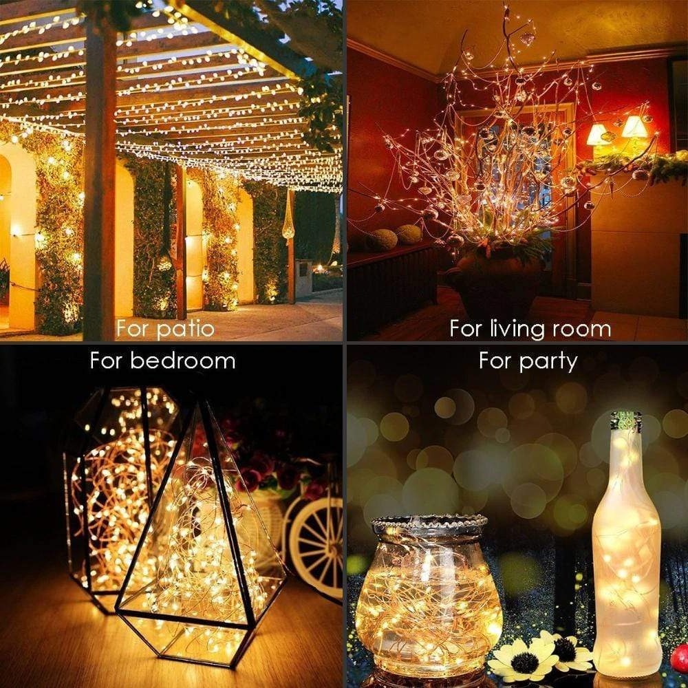 String Solar Lights Outdoor