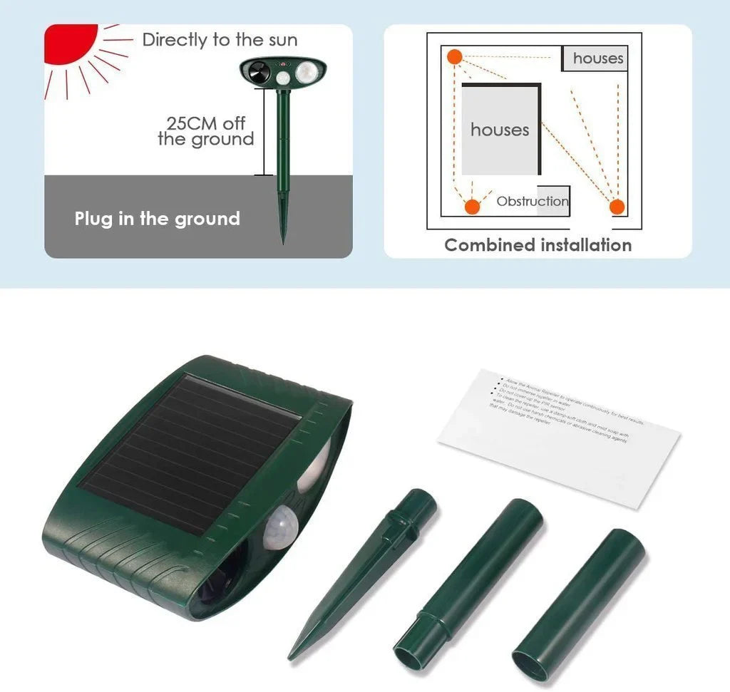 Ultrasonic Chipmunk Repeller