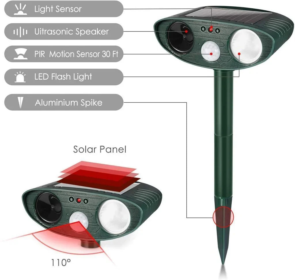 Ultrasonic Chipmunk Repeller
