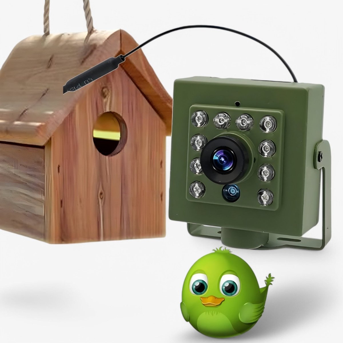 1080p HD weatherproof wildlife camera with night vision