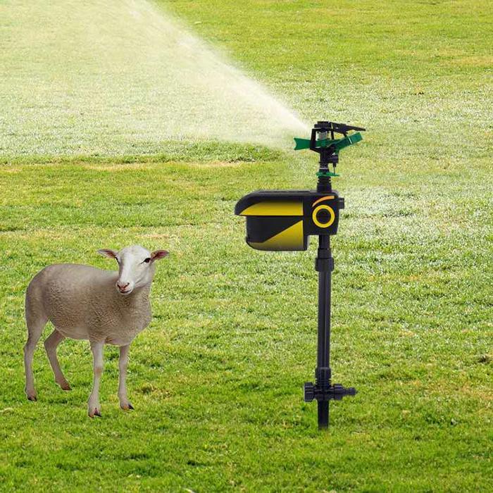 Automatic Motion-Activated Animal Repellent Garden