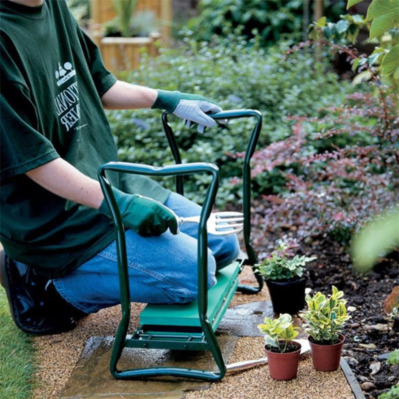 Ergonomic Garden Kneeler and Seat
