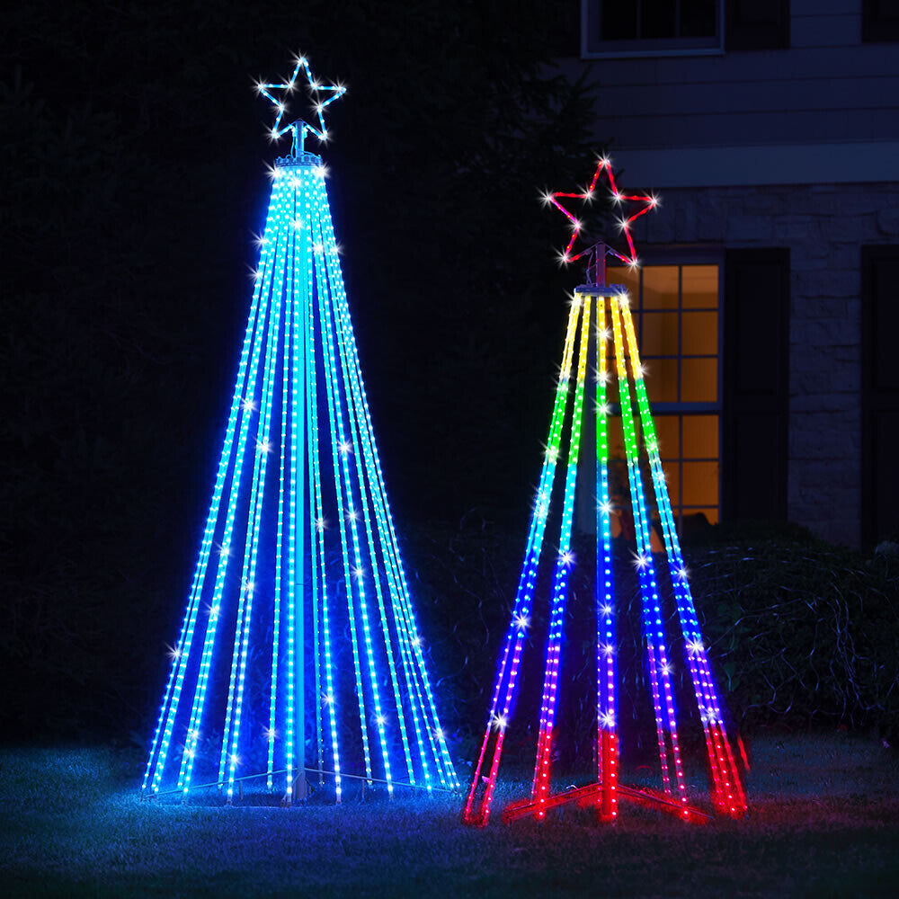 Multicolor LED Outdoor Christmas Tree Lightshow