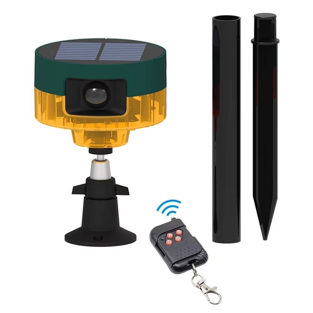 360 Degree Solar Repeller For Pigeon Bird Wild Boar Rabbit