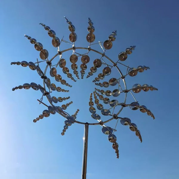 Metal Garden Windmill