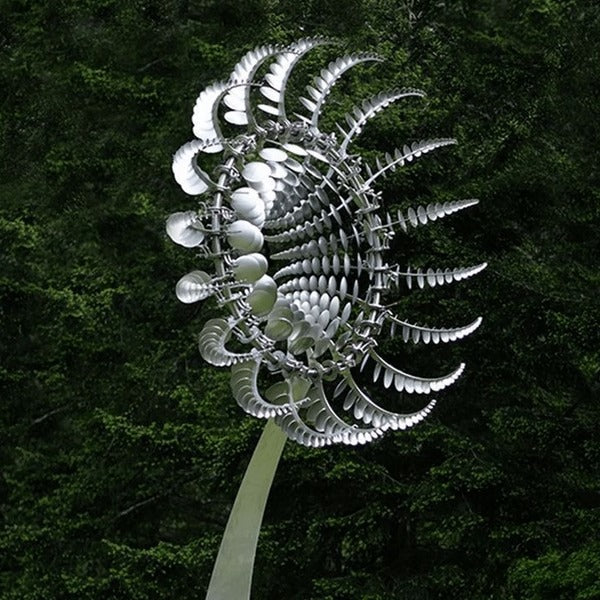 Metal Garden Windmill