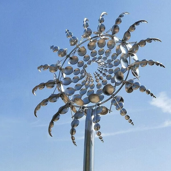 Metal Garden Windmill