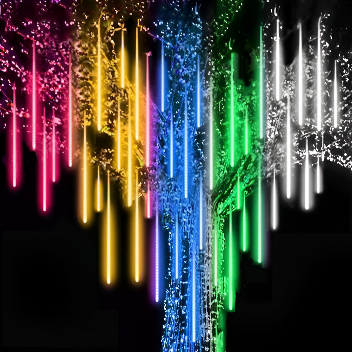 Snowfall Garland Lights