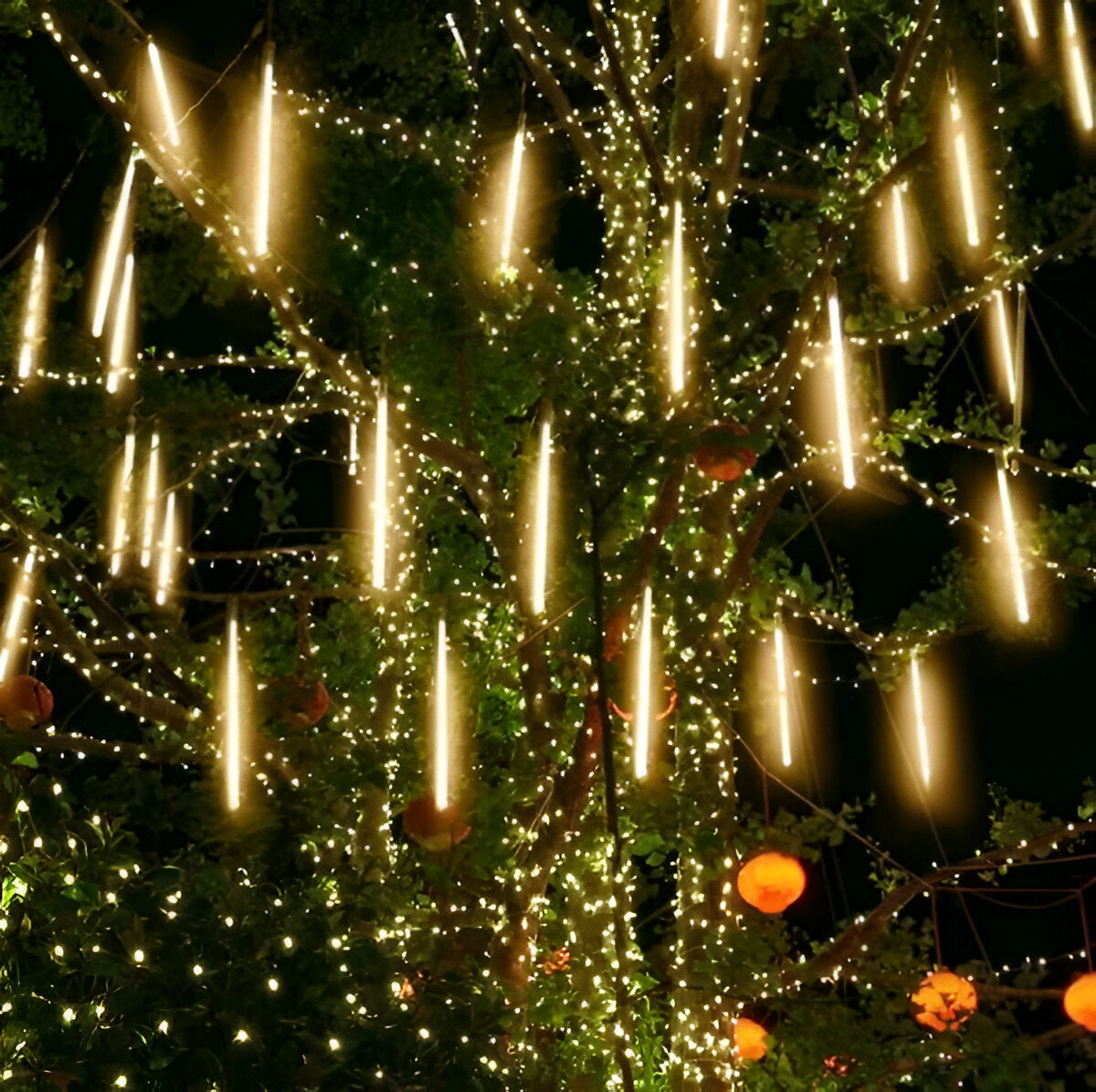 Snowfall Garland Lights